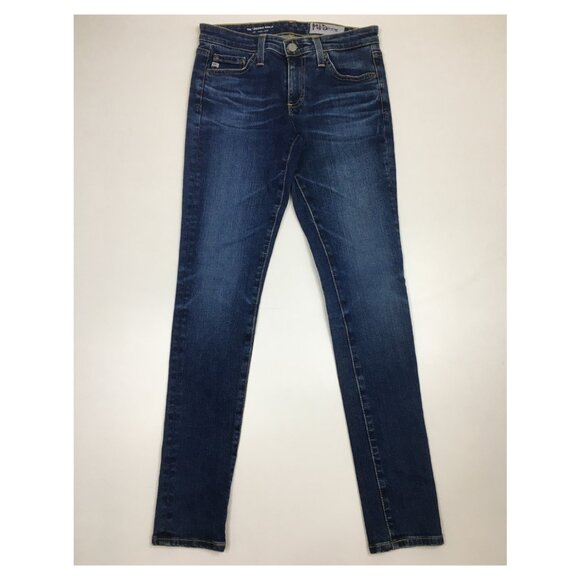 ADRIANO GOLDSCHMIED 5 Pocket Medium/Dark The Legging Super Skinny Ankle Jeans - Picture 1 of 11